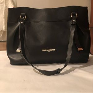 Karl Lagerfield Leather Handbag